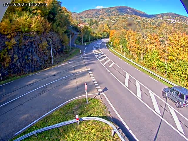 <h2>Caméra autoroute France - N66, col du Bussang direction Remiremont</h2>
