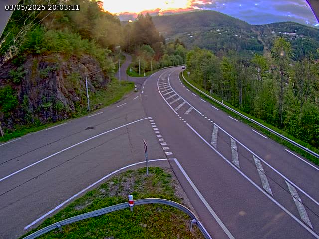 Caméra autoroute France - N66, col du Bussang direction Remiremont