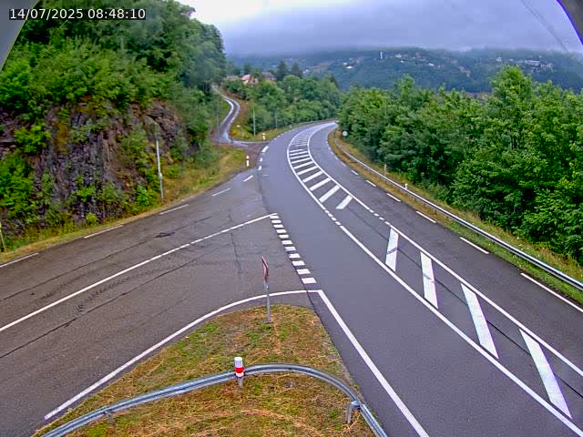 Caméra autoroute France - N66, col du Bussang direction Remiremont