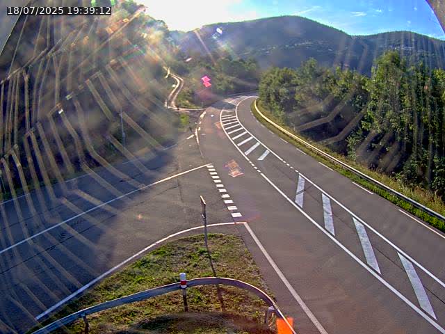 Caméra autoroute France - N66, col du Bussang direction Remiremont