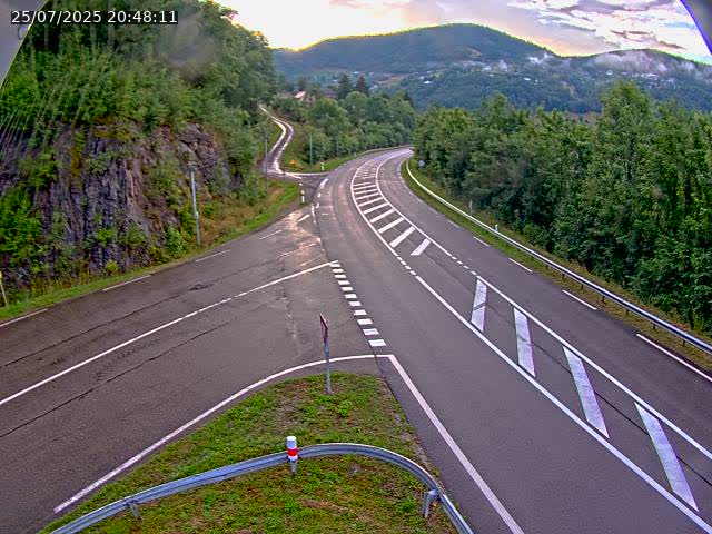Caméra autoroute France - N66, col du Bussang direction Remiremont