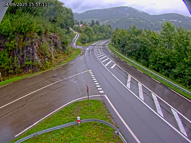 Caméra autoroute France - N66, col du Bussang direction Remiremont