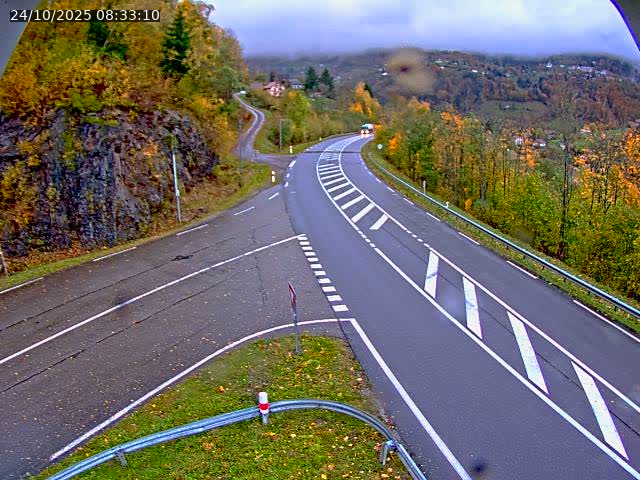 Caméra autoroute France - N66, col du Bussang direction Remiremont