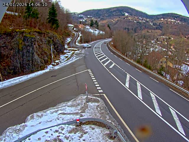 <h2>Caméra autoroute France - N66, col du Bussang direction Remiremont</h2>