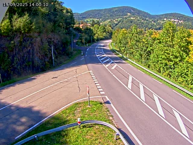 <h2>Caméra autoroute France - N66, col du Bussang direction Remiremont</h2>