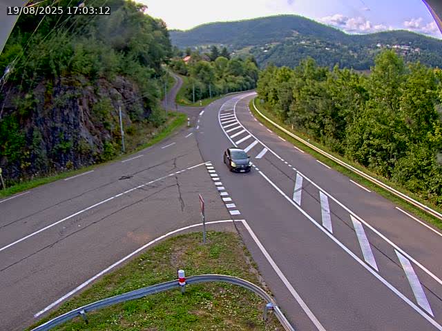 <h2>Caméra autoroute France - N66, col du Bussang direction Remiremont</h2>
