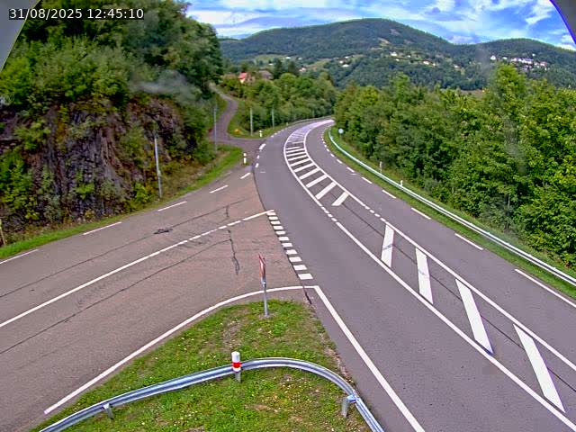 <h2>Caméra autoroute France - N66, col du Bussang direction Remiremont</h2>