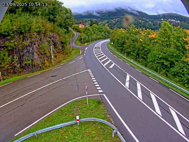 <h2>Caméra autoroute France - N66, col du Bussang direction Remiremont</h2>