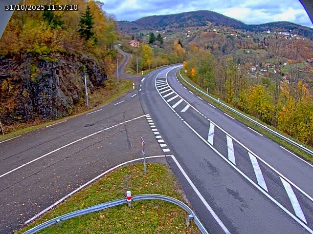 <h2>Caméra autoroute France - N66, col du Bussang direction Remiremont</h2>
