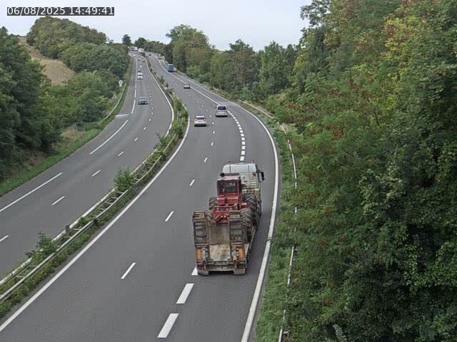Caméra autoroute France - A33, Rosières direction Lunéville