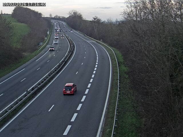 <h2>Caméra autoroute France - A33, Rosières direction Lunéville</h2>