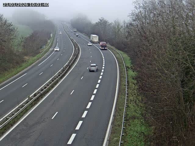 Caméra autoroute France - A33, Rosières direction Lunéville