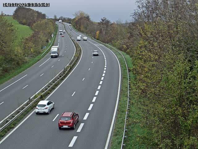 Caméra autoroute France - A33, Rosières direction Lunéville