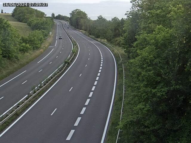 Caméra autoroute France - A33, Rosières direction Lunéville