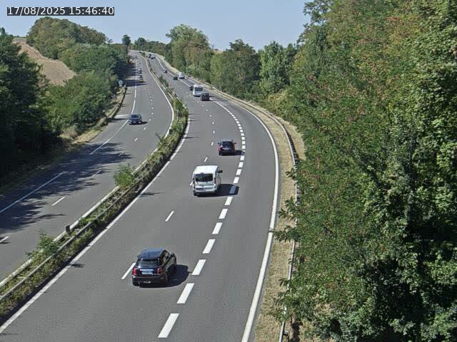 Caméra autoroute France - A33, Rosières direction Lunéville