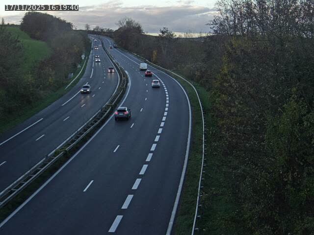 Caméra autoroute France - A33, Rosières direction Lunéville
