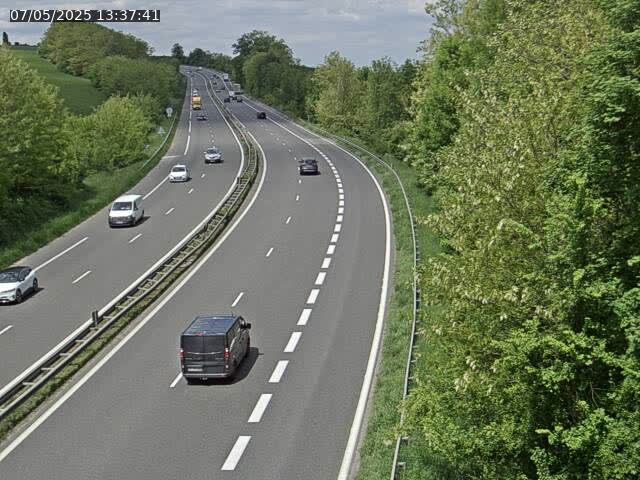 Caméra autoroute France - A33, Rosières direction Lunéville