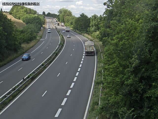 Caméra autoroute France - A33, Rosières direction Lunéville