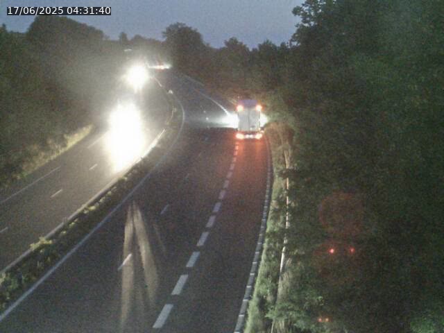 Caméra autoroute France - A33, Rosières direction Lunéville