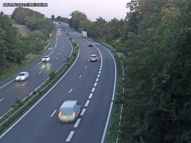 Caméra autoroute France - A33, Rosières direction Lunéville