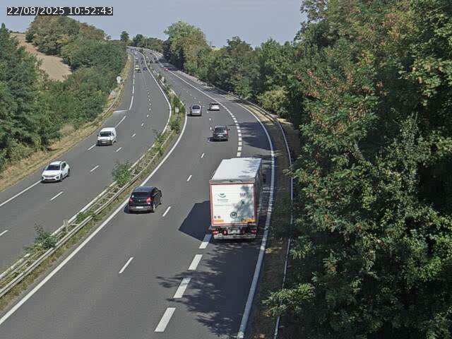 Caméra autoroute France - A33, Rosières direction Lunéville