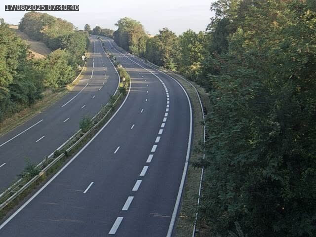 Caméra autoroute France - A33, Rosières direction Lunéville