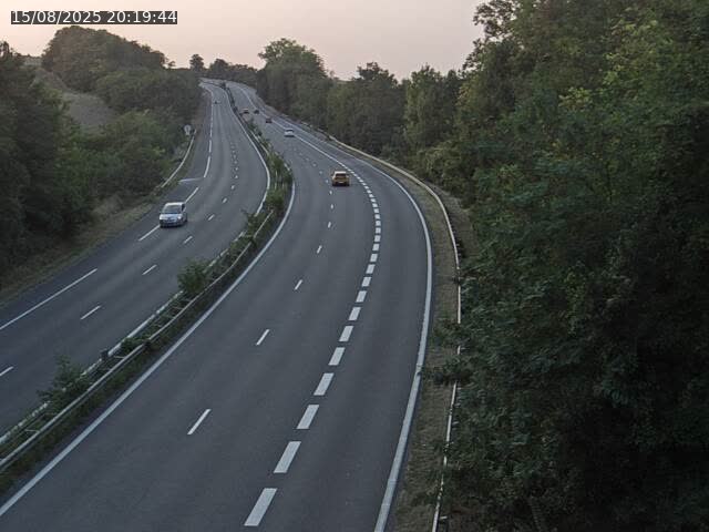 Caméra autoroute France - A33, Rosières direction Lunéville