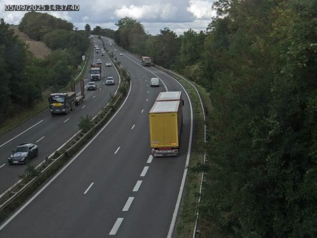 Caméra autoroute France - A33, Rosières direction Lunéville