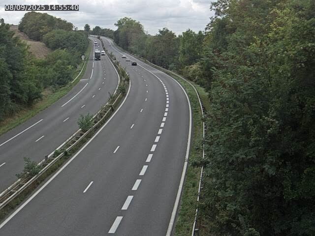 Caméra autoroute France - A33, Rosières direction Lunéville