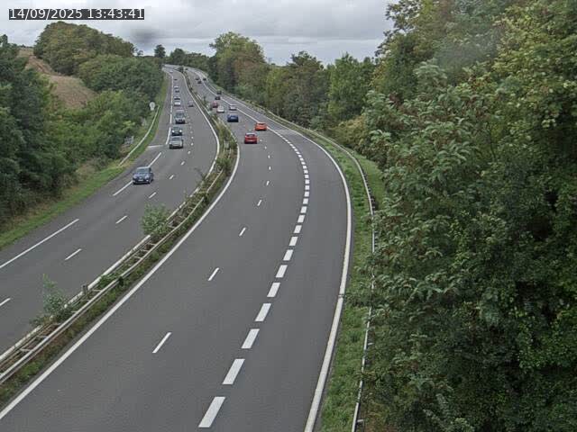 Caméra autoroute France - A33, Rosières direction Lunéville