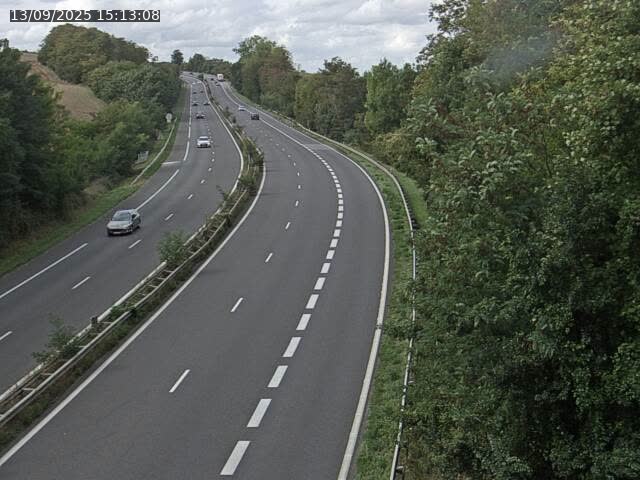 Caméra autoroute France - A33, Rosières direction Lunéville