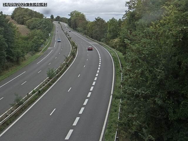 Caméra autoroute France - A33, Rosières direction Lunéville