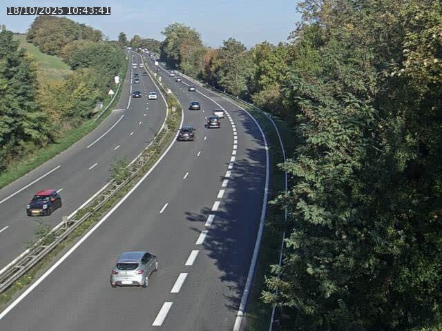 Caméra autoroute France - A33, Rosières direction Lunéville
