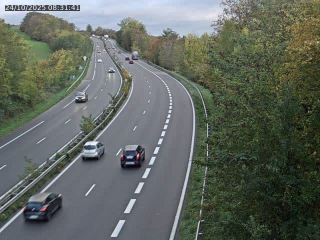 Caméra autoroute France - A33, Rosières direction Lunéville