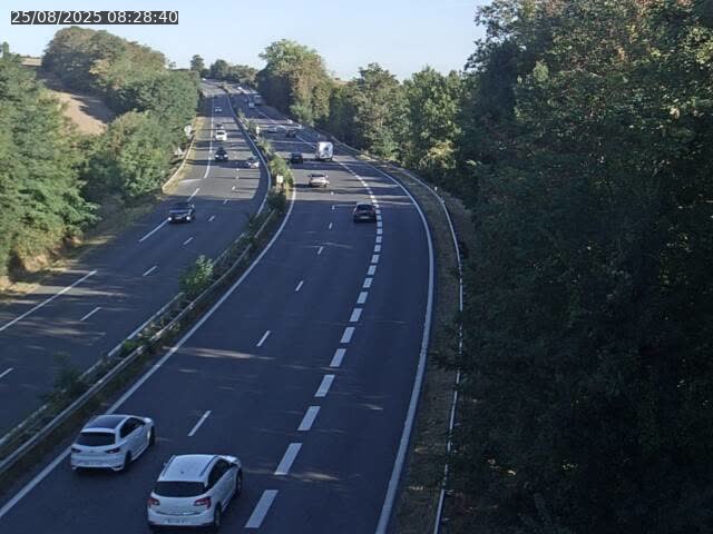 <h2>Caméra autoroute France - A33, Rosières direction Lunéville</h2>