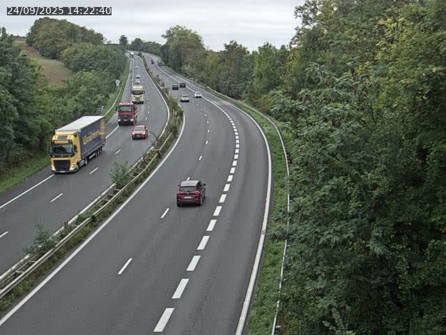 Caméra autoroute France - A33, Rosières direction Lunéville