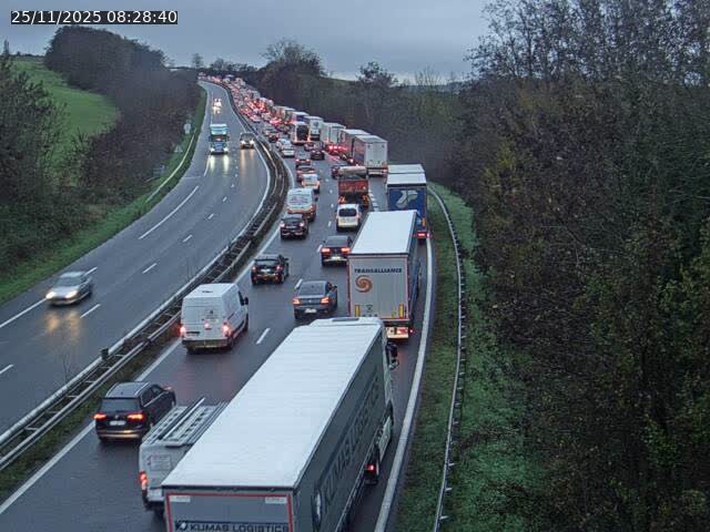 Caméra autoroute France - A33, Rosières direction Lunéville