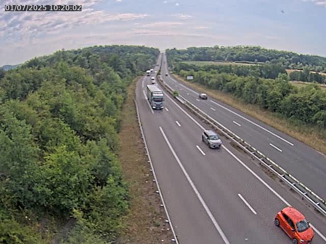 <h2>Caméra autoroute France - A33, Saint-Nicolas-de-Port direction Lunéville</h2>