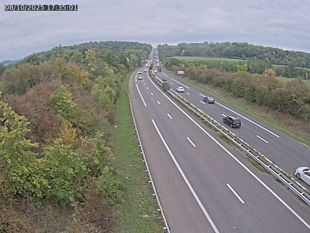 <h2>Caméra autoroute France - A33, Saint-Nicolas-de-Port direction Lunéville</h2>