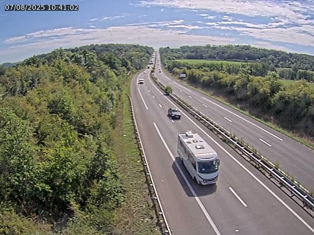Caméra autoroute France - A33, Saint-Nicolas-de-Port direction Lunéville