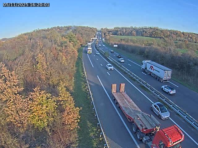 Caméra autoroute France - A33, Saint-Nicolas-de-Port direction Lunéville