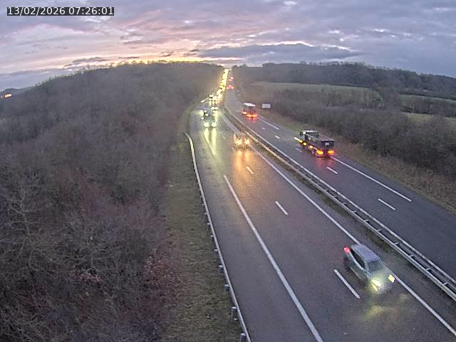 <h2>Caméra autoroute France - A33, Saint-Nicolas-de-Port direction Lunéville</h2>