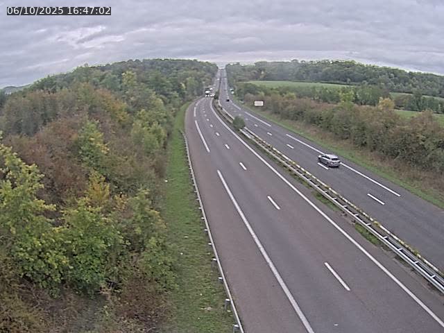 <h2>Caméra autoroute France - A33, Saint-Nicolas-de-Port direction Lunéville</h2>