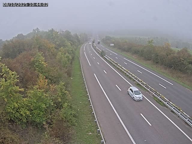 <h2>Caméra autoroute France - A33, Saint-Nicolas-de-Port direction Lunéville</h2>