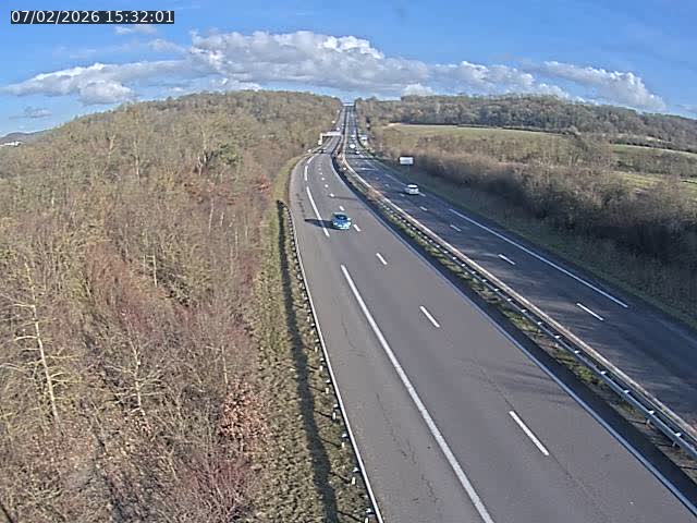 <h2>Caméra autoroute France - A33, Saint-Nicolas-de-Port direction Lunéville</h2>