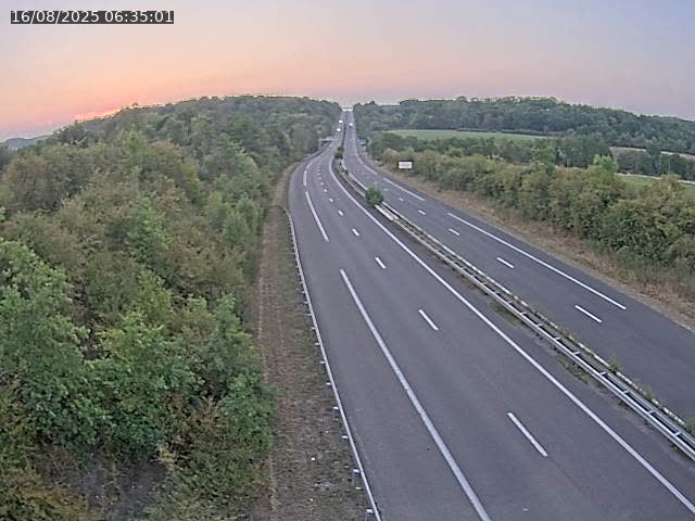 Caméra autoroute France - A33, Saint-Nicolas-de-Port direction Lunéville