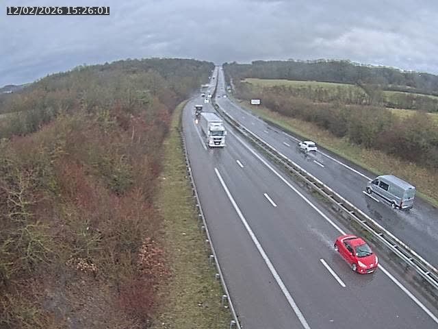 <h2>Caméra autoroute France - A33, Saint-Nicolas-de-Port direction Lunéville</h2>