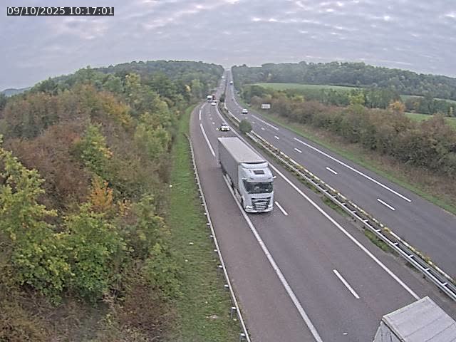 <h2>Caméra autoroute France - A33, Saint-Nicolas-de-Port direction Lunéville</h2>