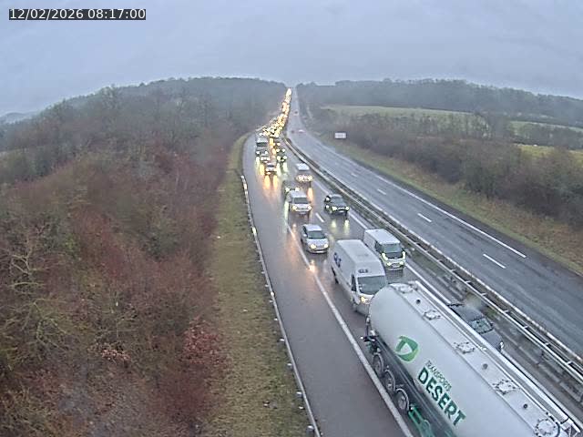 <h2>Caméra autoroute France - A33, Saint-Nicolas-de-Port direction Lunéville</h2>