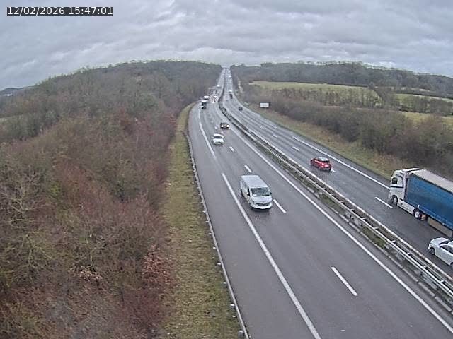 <h2>Caméra autoroute France - A33, Saint-Nicolas-de-Port direction Lunéville</h2>